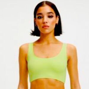 Good American Swim Top Size 2/M in Key Lime